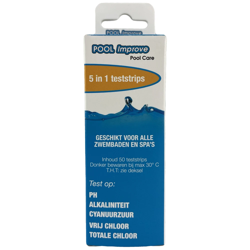Pool Improve Pool Improve Teststrips 5 In 1