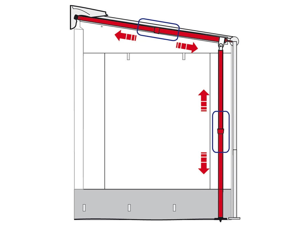 Fiamma Caravanstore Support Leg