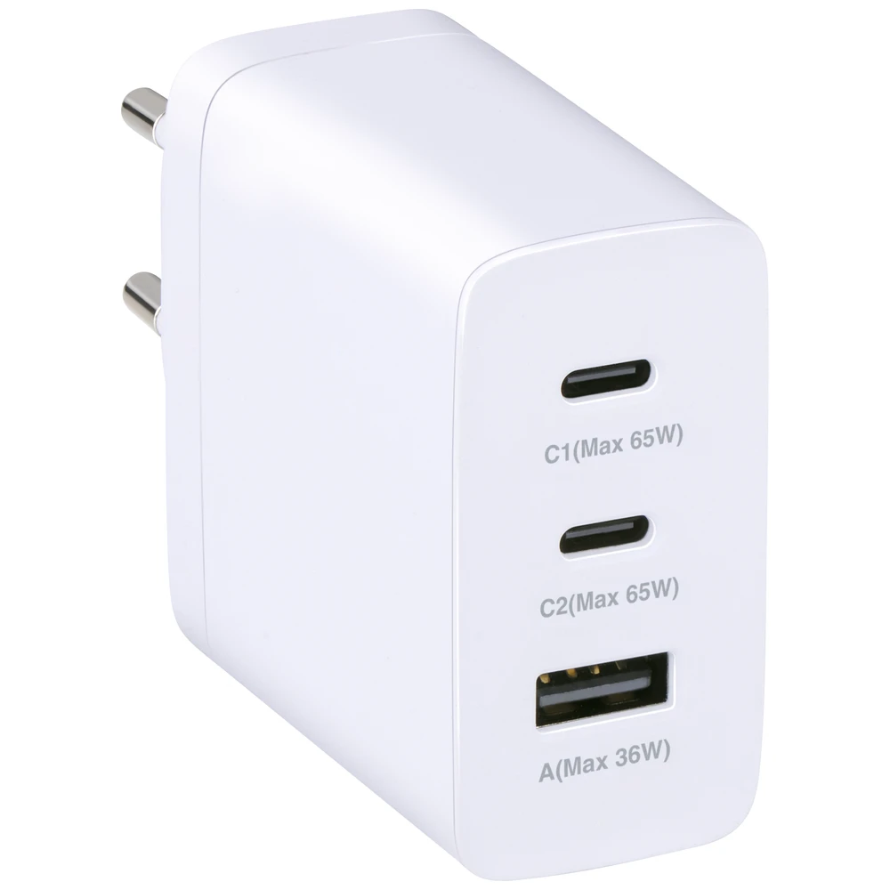 Grundig Stekker Lader Usb-A EN 2Xusb-C Uitgang 65W
