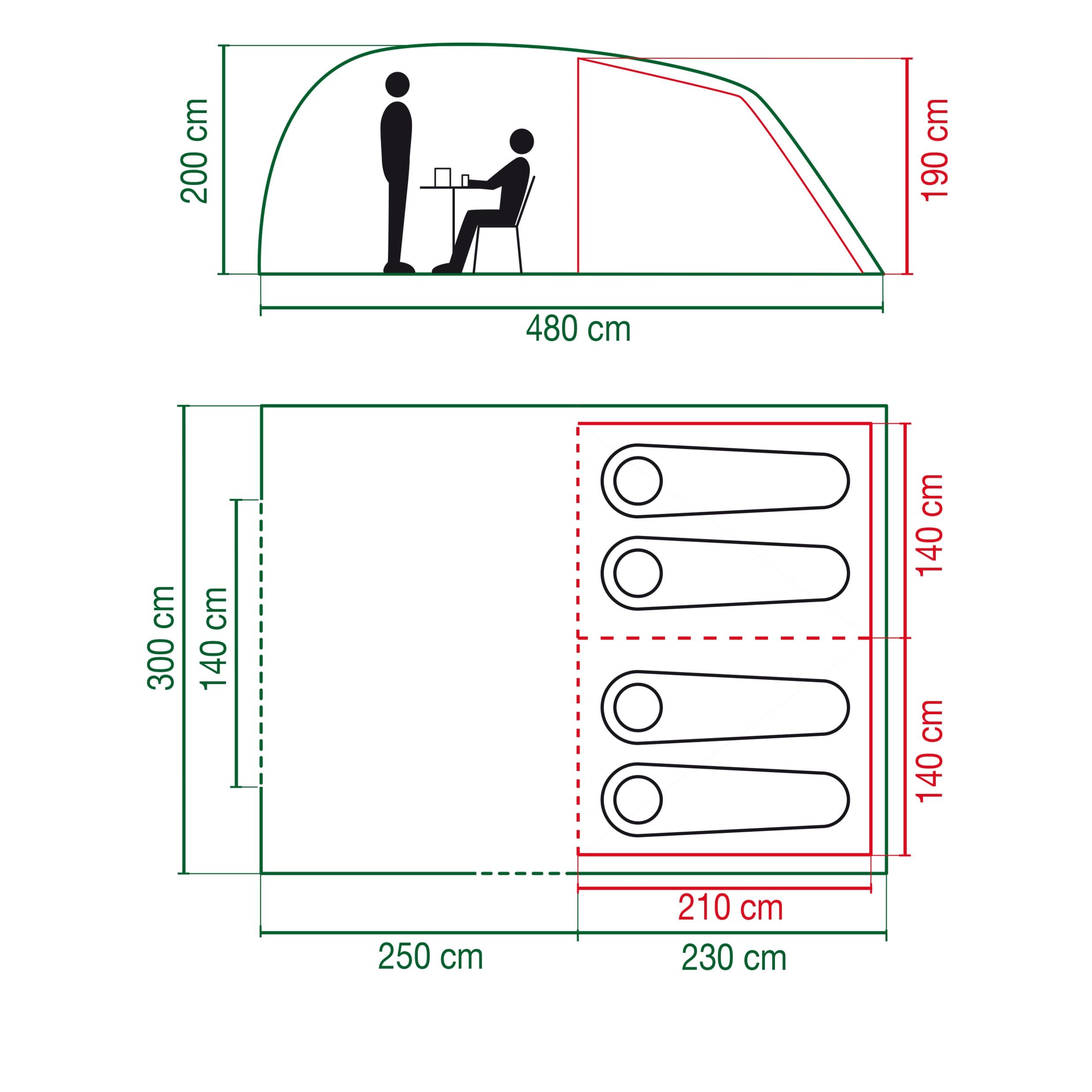 Coleman Tent Vespucci 4