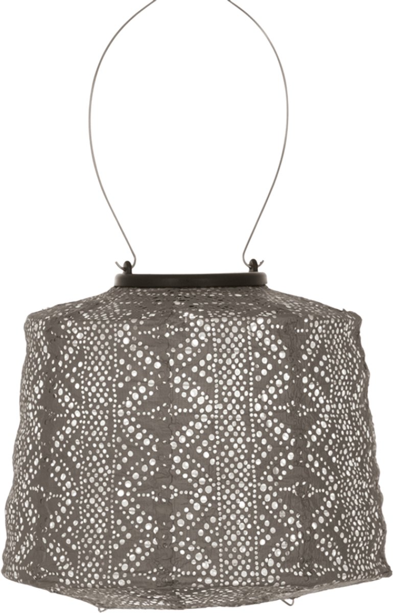 Lamp Lumiz Lampshade 20 Lace Taupe