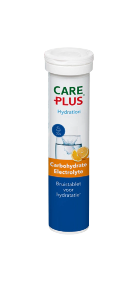 Care Plus Carbohydrate Electrolyte Bruistablet - Sinaasappelsmaak - 20 Stuks