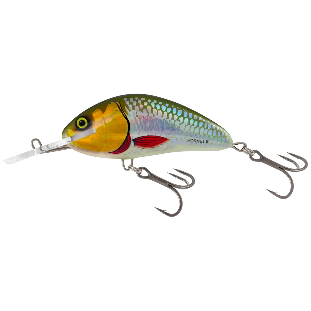 Salmo Hornet 9 Flo Silver Halo 36G