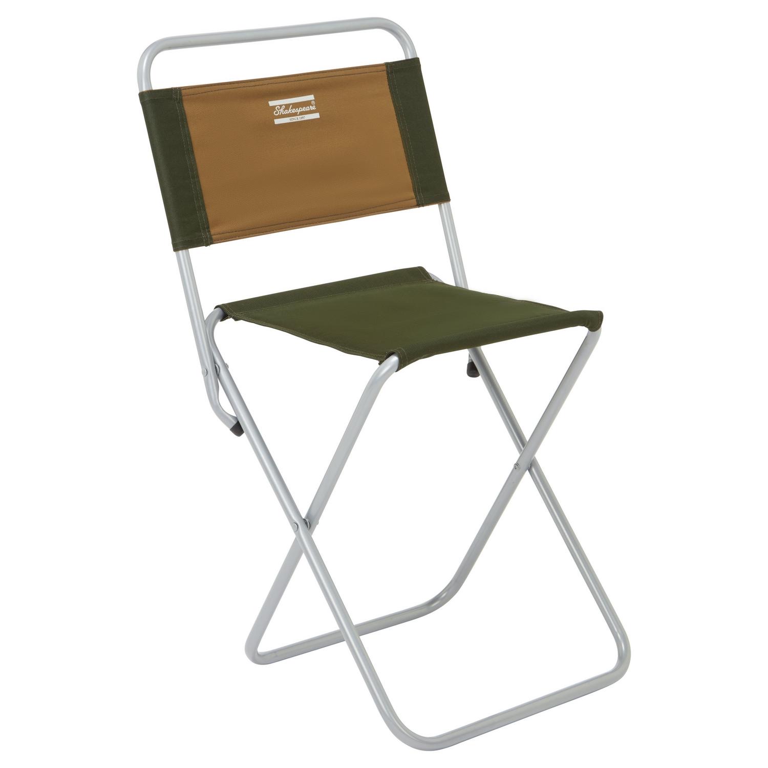 Shakespeare Folding Backrest Stool
