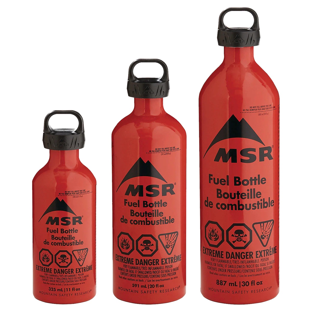 MSR 591Ml Fuel Bttle,Crp Cap, Euro