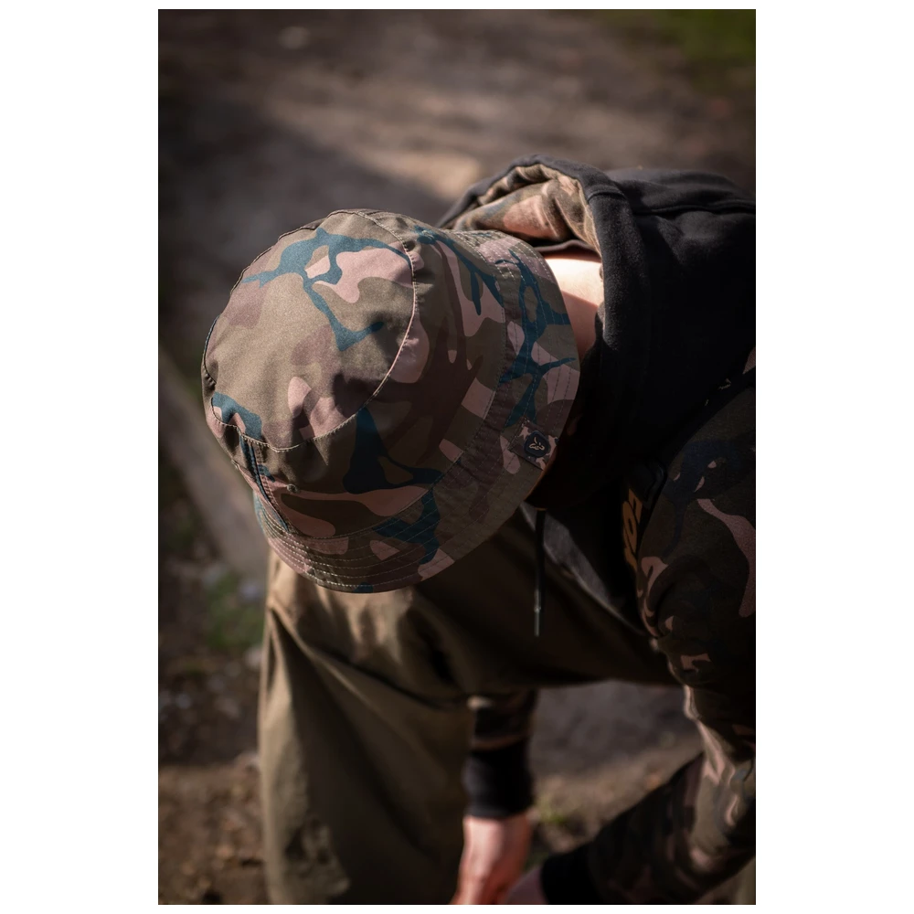 Fox Reversible Bucket Hat Camo Khaki