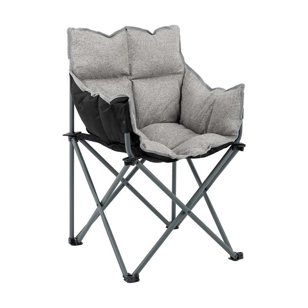 Bo-Camp Vouwstoel Montpellier Grijs