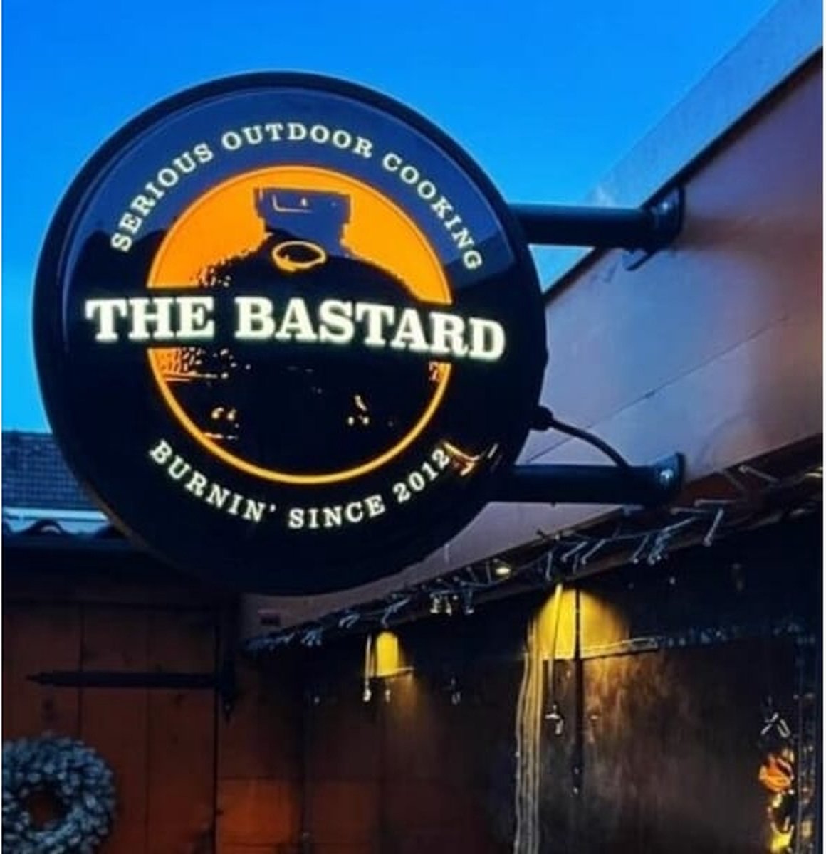 The Bastard Light Sign 40 CM