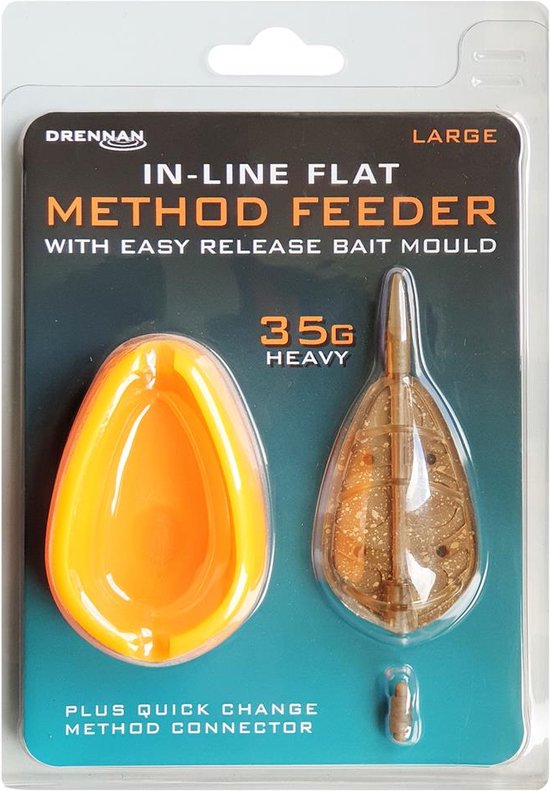 Drennan Flat Feeder & Mould Large 35G