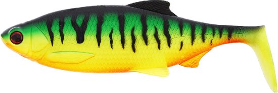 Westin Ricky The Roach Shadtail 18Cm 85G Firetiger Box W. 9Pcs
