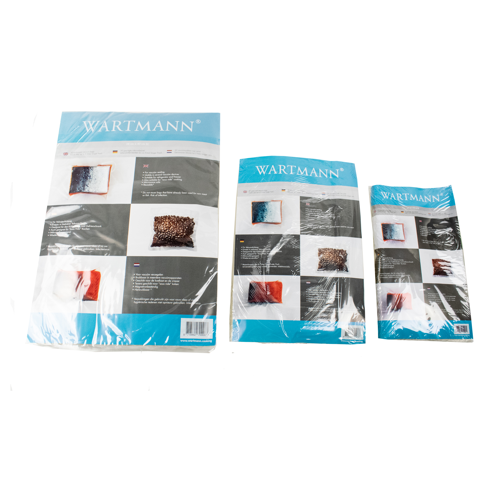 Wartmann Vacuumzakken Groot 28 X 40 Cm 50 Stuks