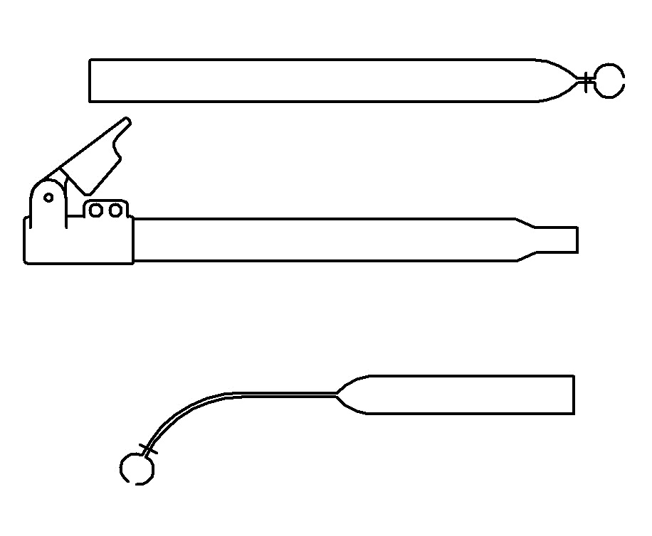 Campking Zak Voortentspanstok 25/22 Mm.210-275Cm+Qgalu