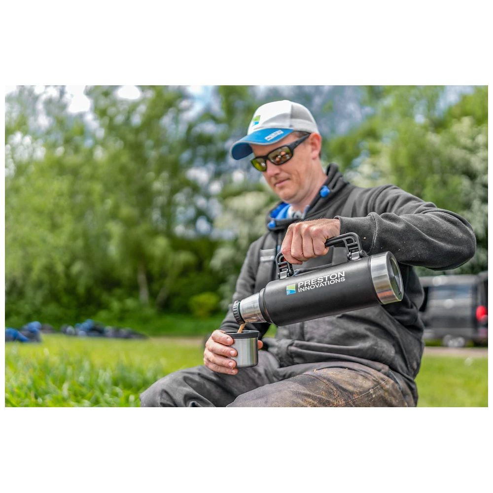 Preston Stainless Steel Flask 1.4Lt