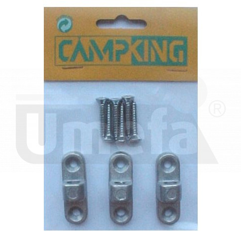 Campking Zak 3 Framebev.Oog Metaal+6 Schroeven Vert.