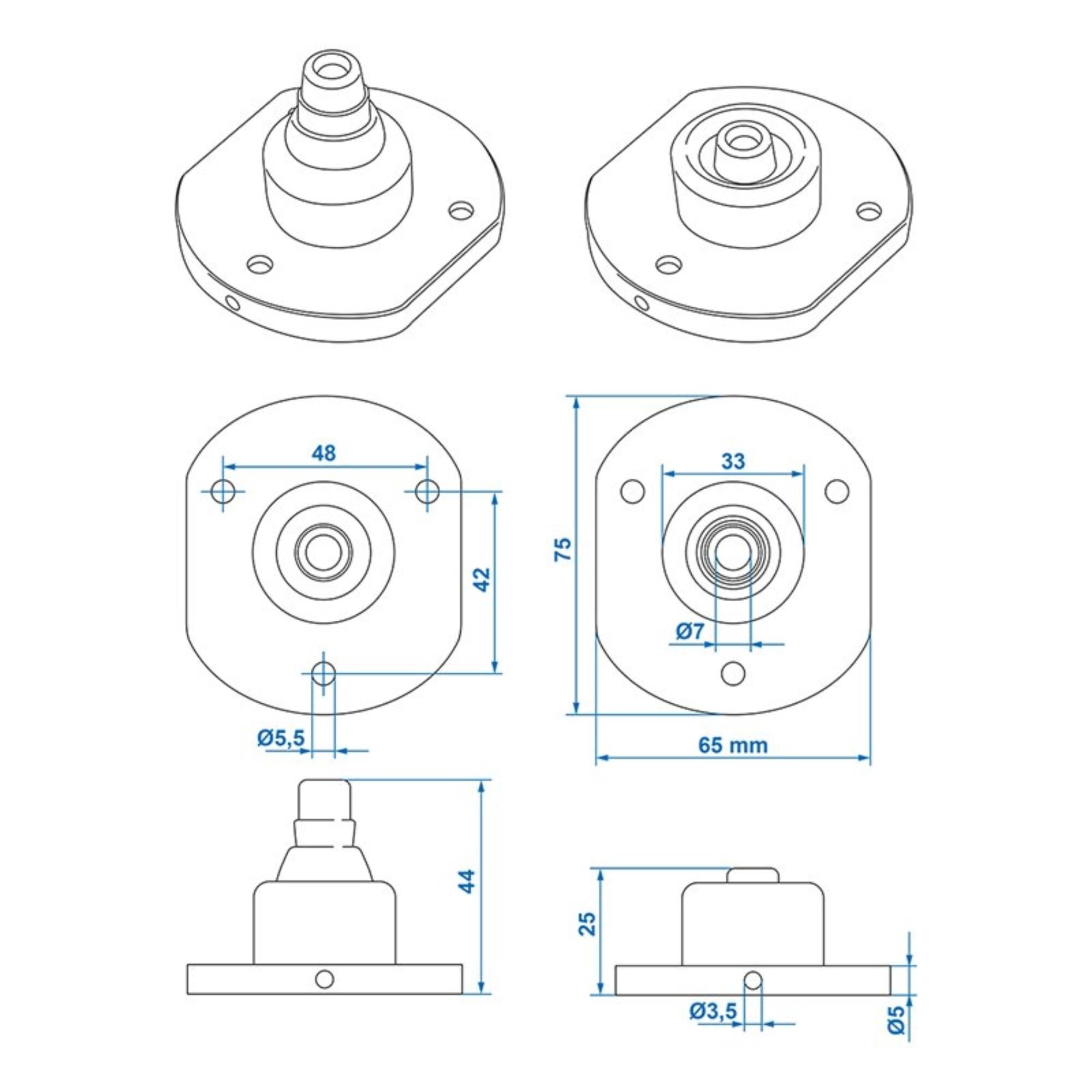 Proplus Stekkertester 7-Polig 12V Set Met 2 Adapters