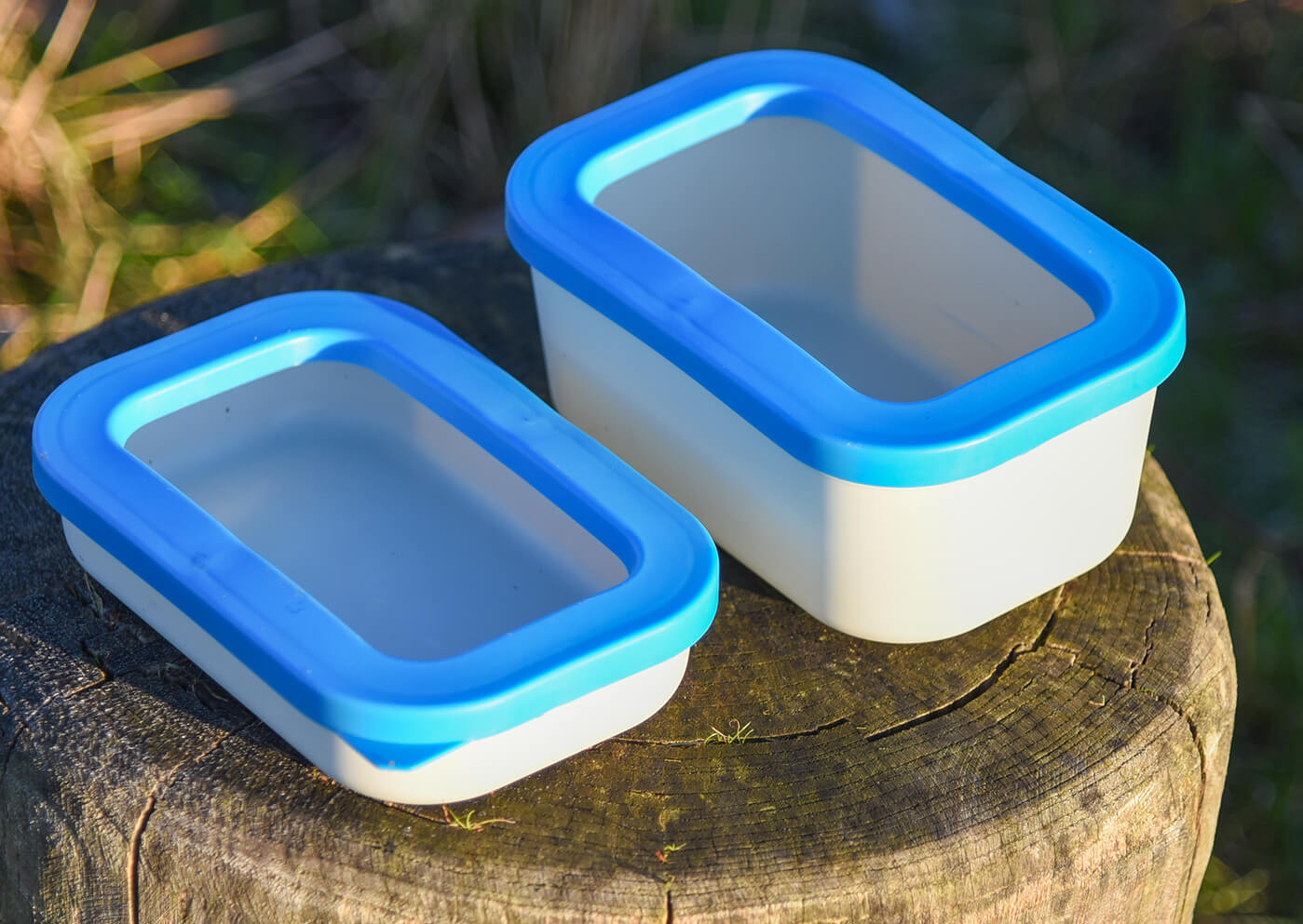 Cresta Baitbox White Open Lid 0.6Lt