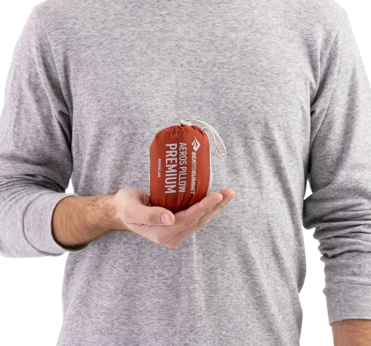 Sea TO Summit Aeros Premium Pillow - Regular - Burnt Olive