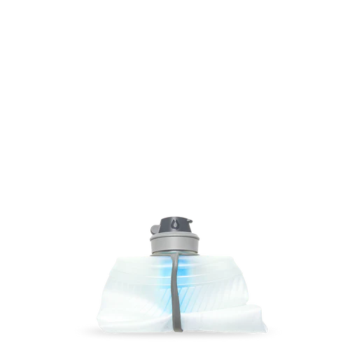 Hydrapak Flux+ 1.5L Drinkfles Clear/HP Blue