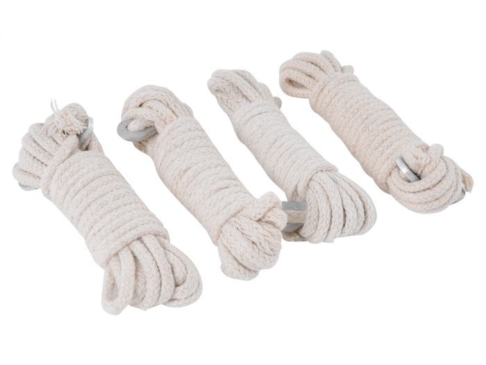 Campking Zak 4 Scheerlijnen Nylon | 3 MM | 4 Meter