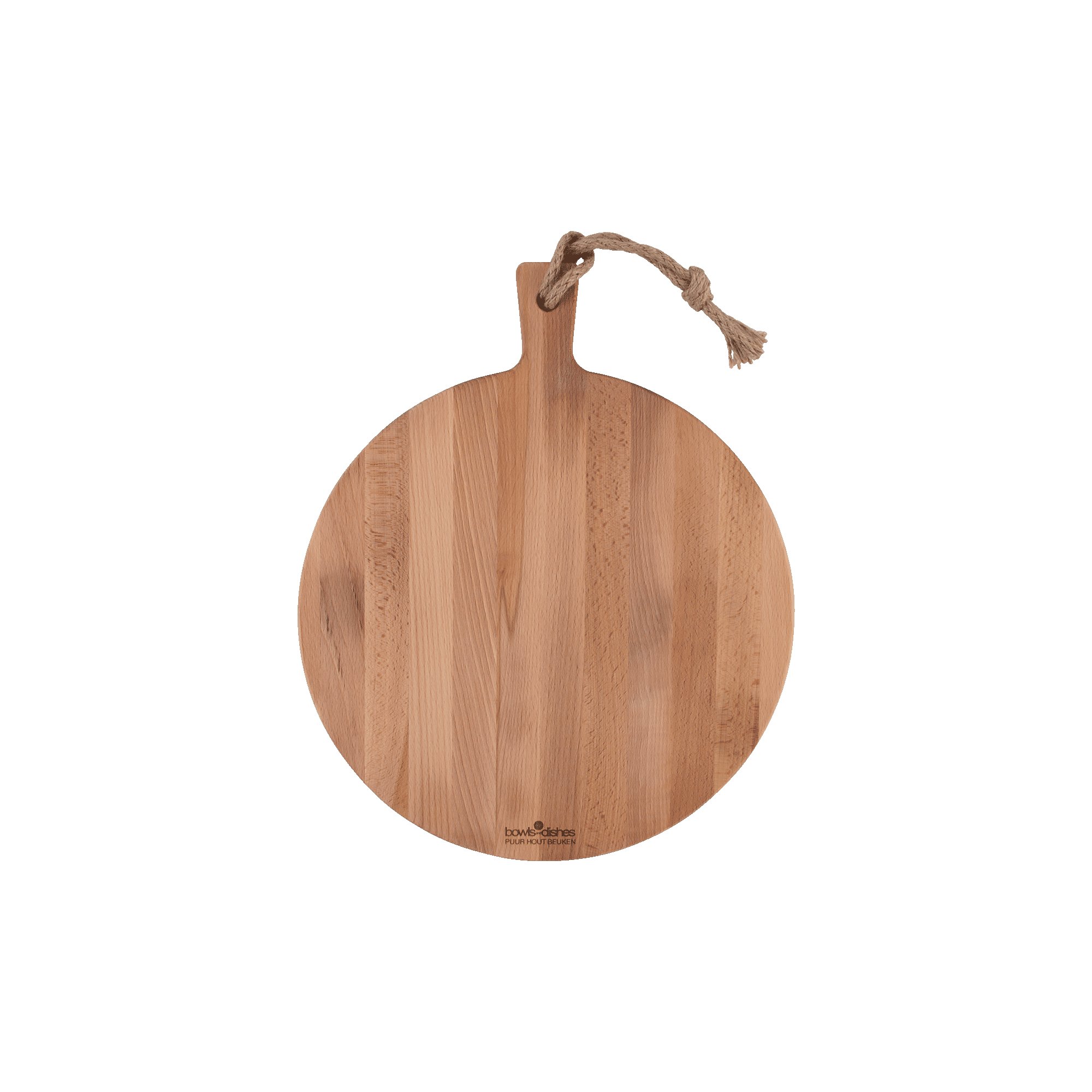 Bowls and Dishes Beuken Serveerplank Rond 35X2cm