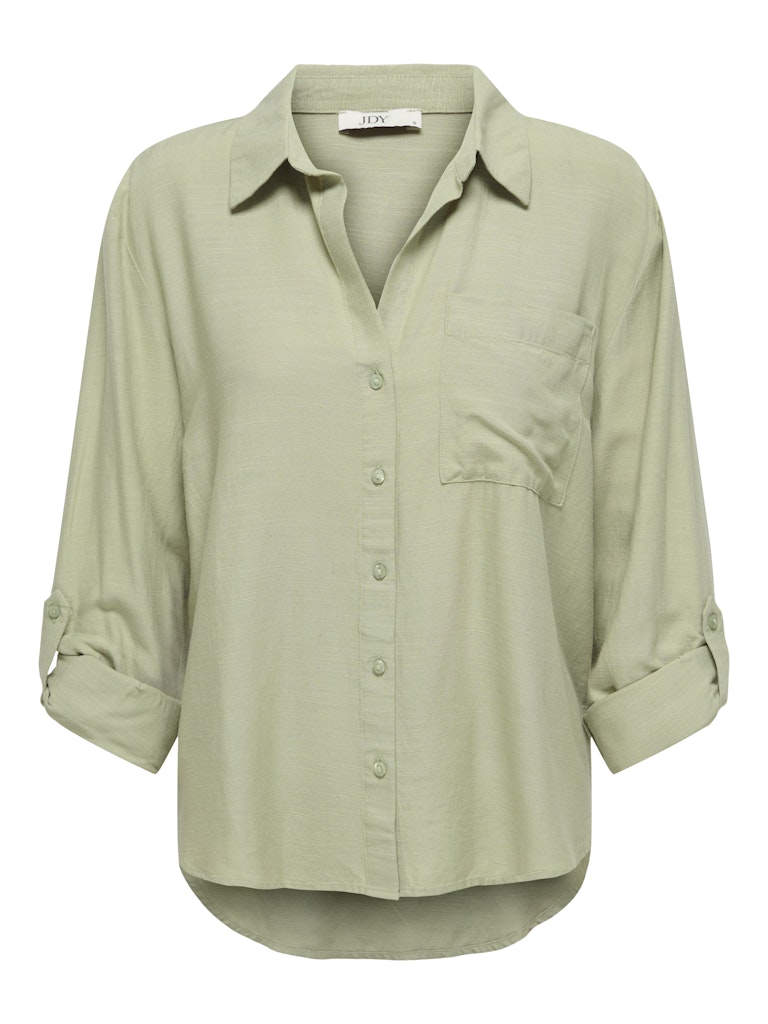 Jacqueline de Yong Caya Linen Loose L/S Shirt Dames
