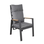 Sens-Line Victoria Adjustable Chair W.Teak Armrest