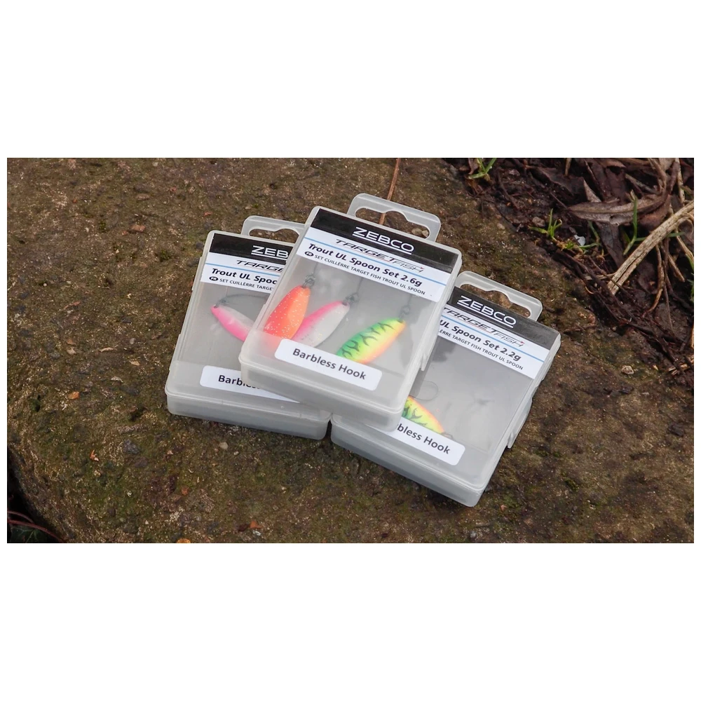 Zebco Trout UL Spoon Set 2.2G