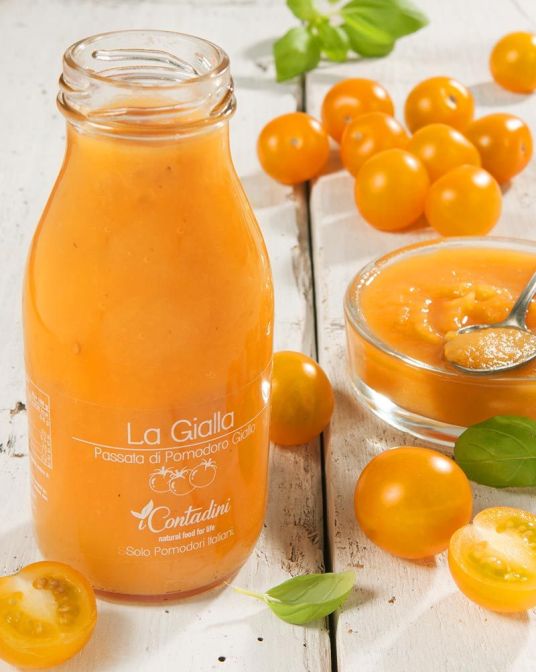 Contadini La Gialla Gele Tomatensaus 250 Gr