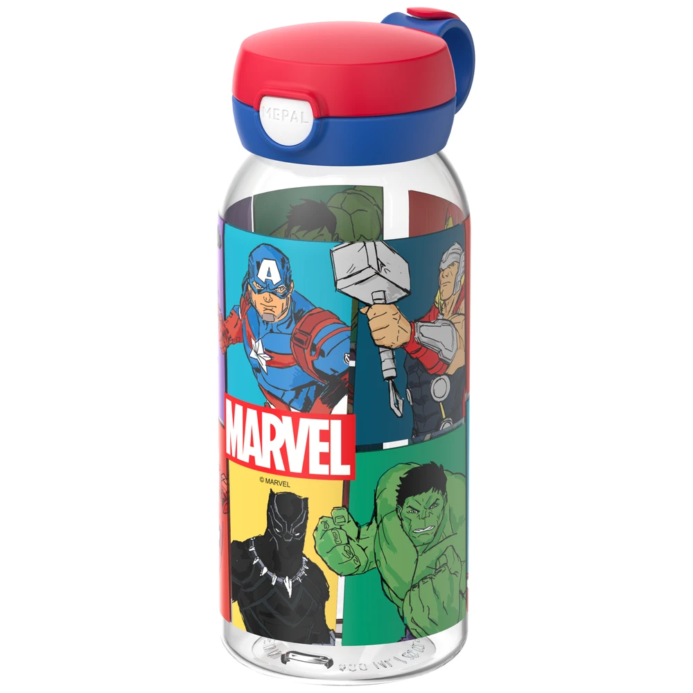 Mepal Drinkfles Met Flipdop Campus 600 Ml - Avengers