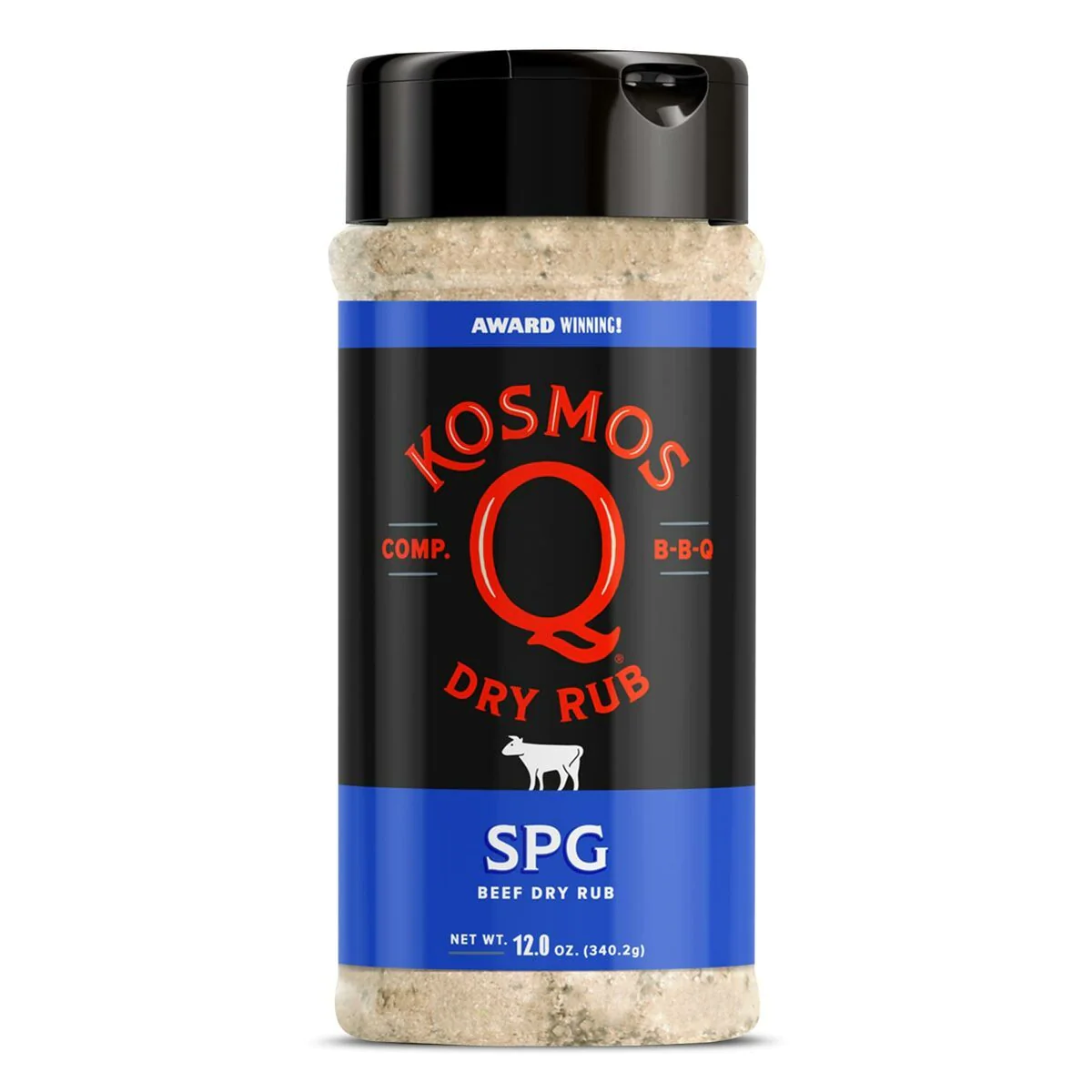 Kosmo's Q Rub Spg 12Oz