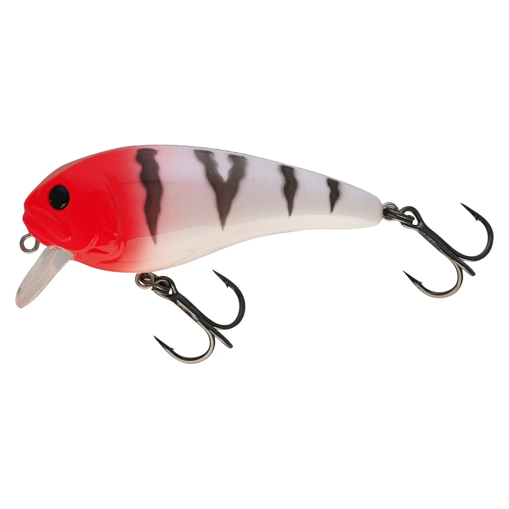 Westin Fatbite Crankbait Floating Striped Redhead 8Cm 24G