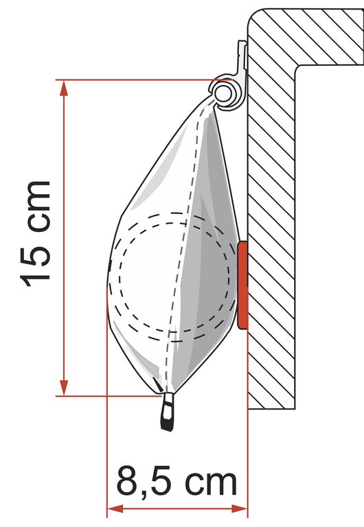 Fiamma Caravanstore XL Zakluifel