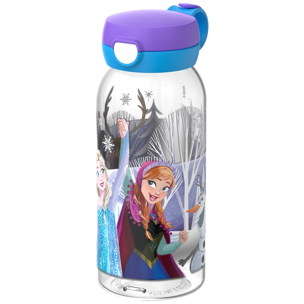 Mepal Drinkfles Met Flipdop Campus 600 Ml - Frozen Friends
