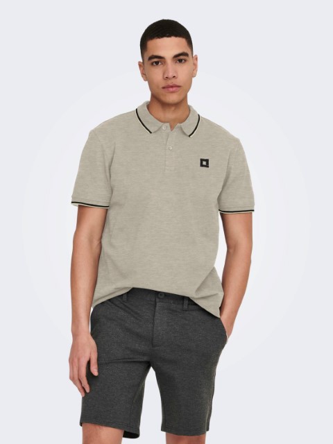 Only & Sons Fletcher Slim Polo Heren