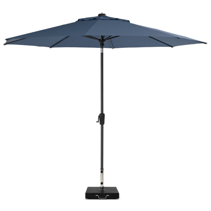 Parasol Paros II 300 cm Polyester Safier Blue Grade 6