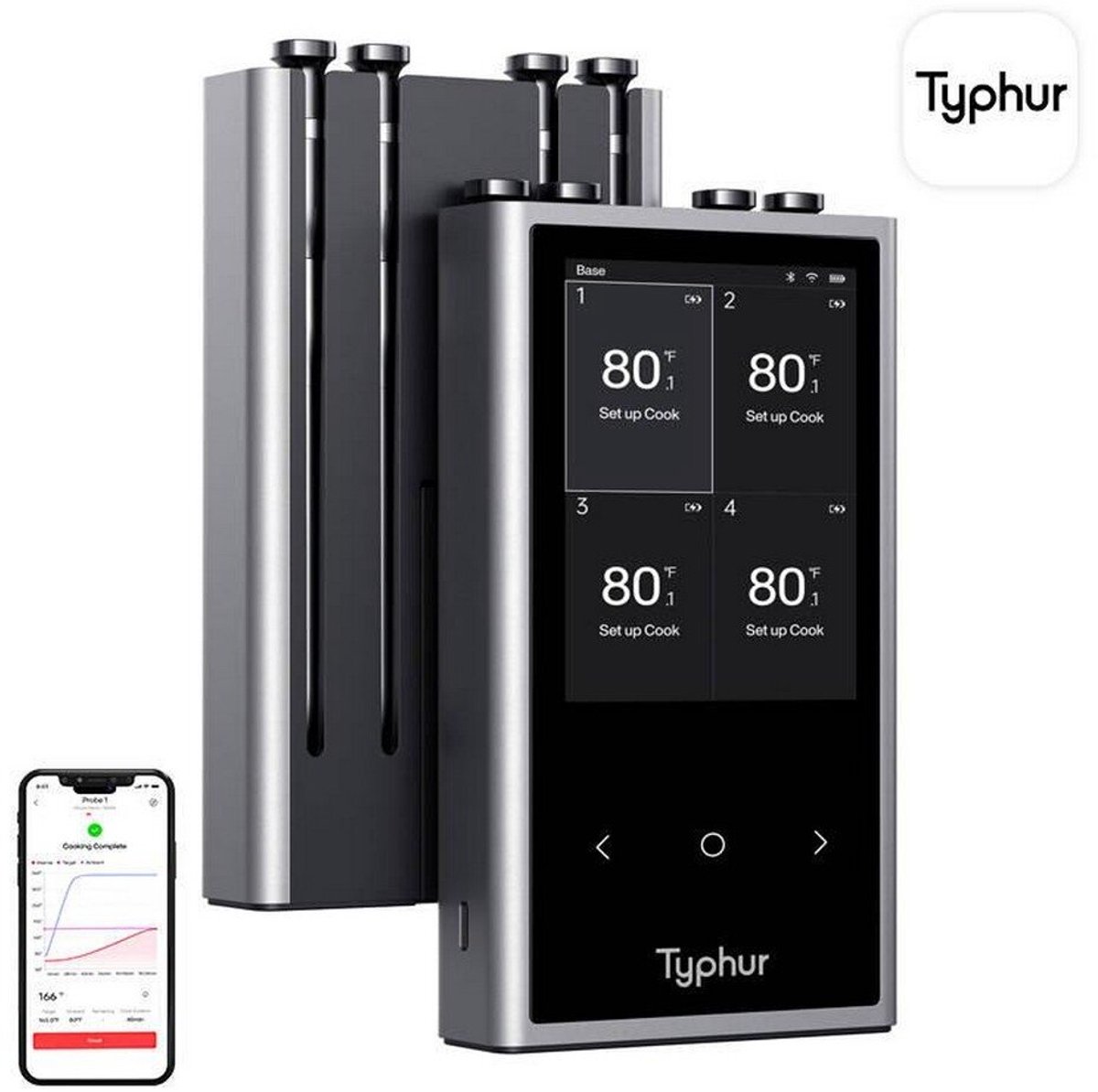 Typhur Sync Quad Wireless Thermometer