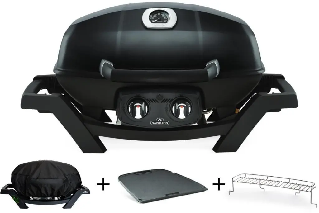 Napoleon Gasbarbecue Travelq Pro285 Incl Grillplaat/Warmhoudrooster En Hoes