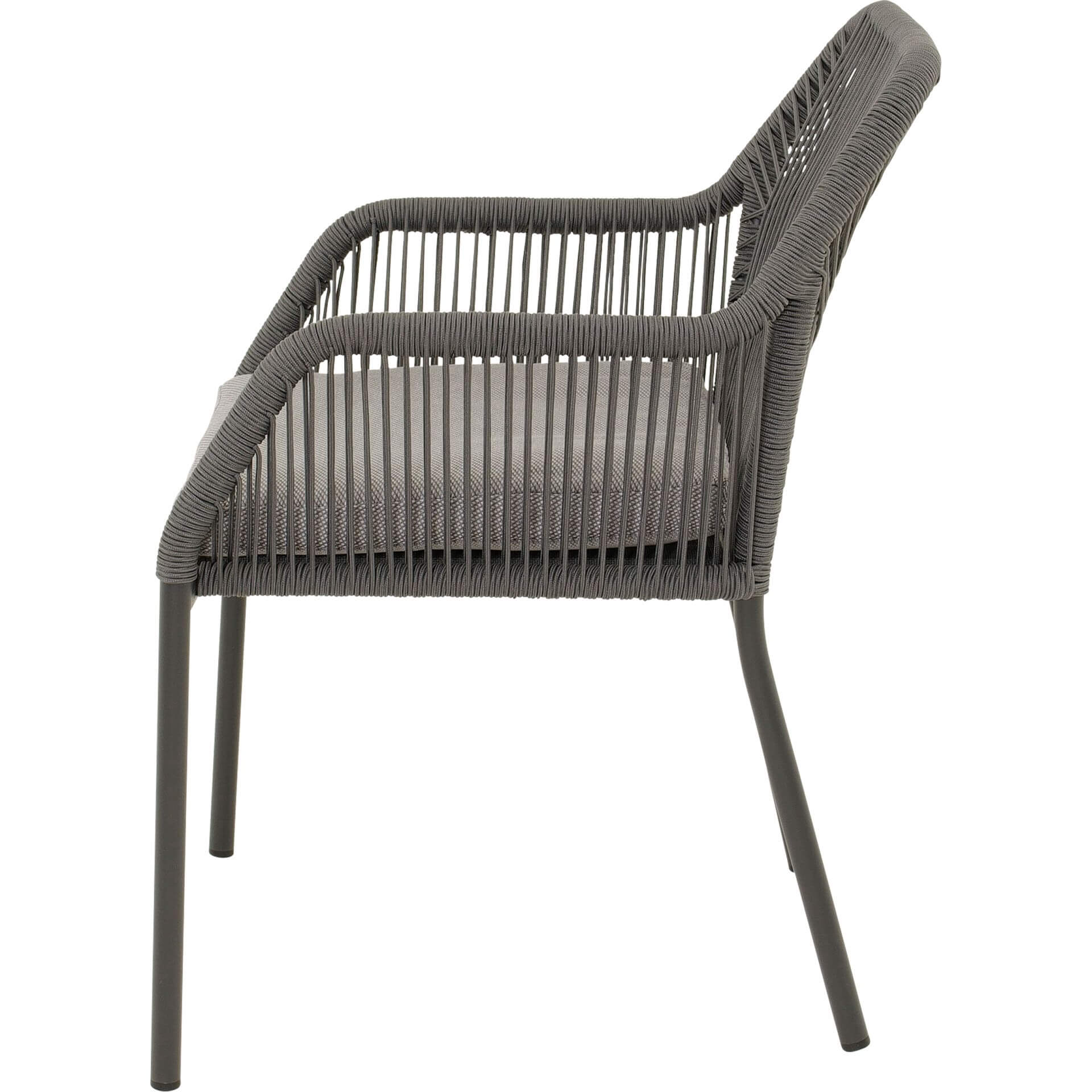 Leslie Living Stapelstoel Akita Grijs