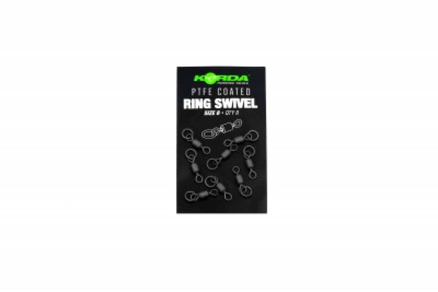 Korda Ptfe Ring Swivel Size 11 (8Pcs)