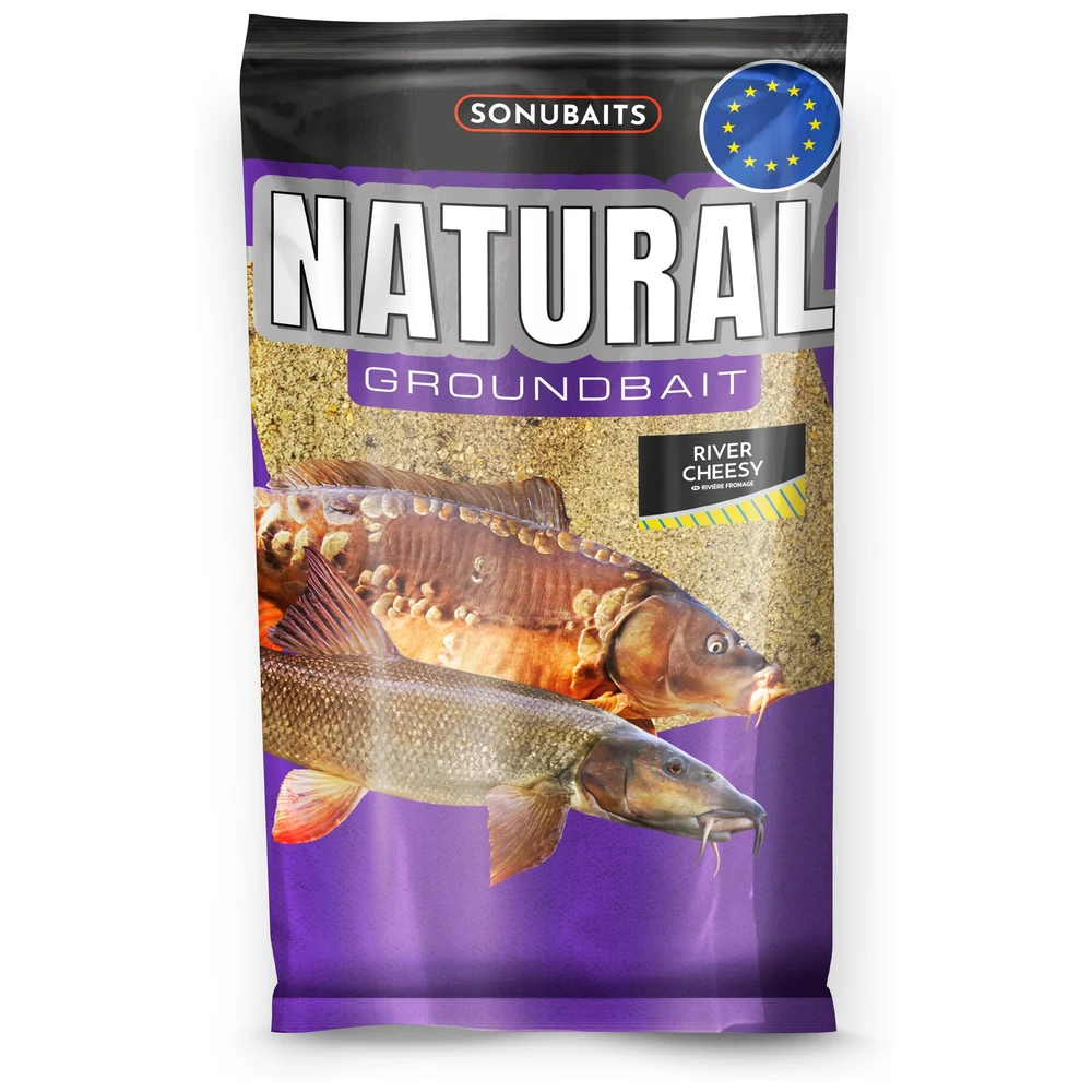 Sonubaits Natural Groundbait River Cheesy 1Kg