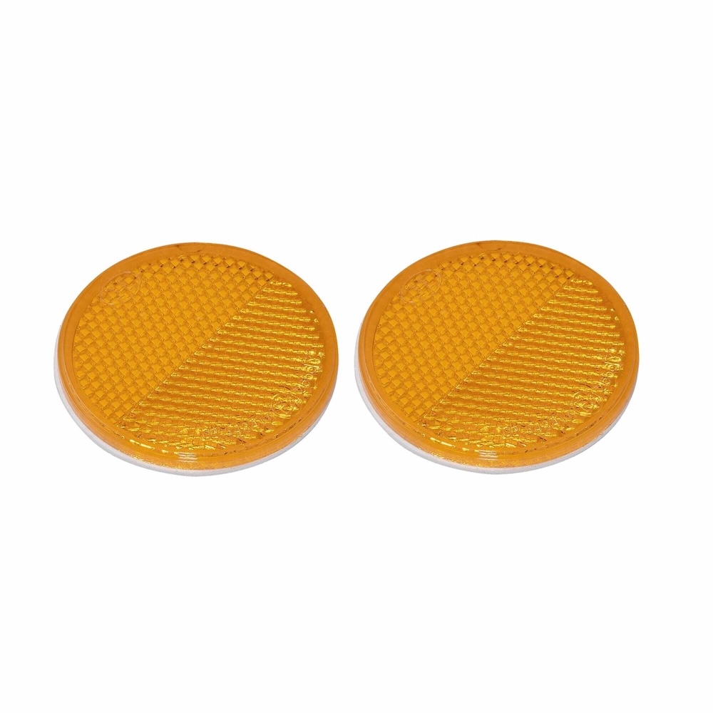 Proplus Reflector Oranje 60Mm Zelfklevend - 2 Stuks Proplus Reflector Oranje 60Mm Zelfklevend - 2 Stuks