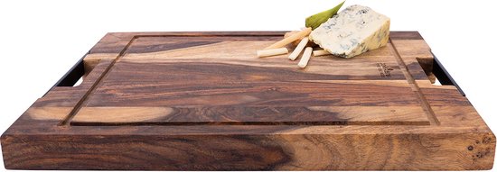 Bowls & Dishes Pure Rose Wood Steakplank Sapgoot En Handvatten 45 X 35 Cm