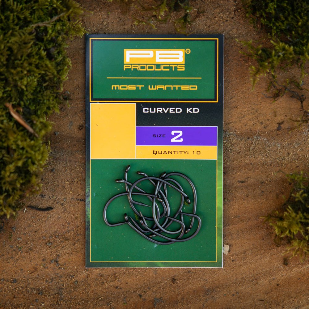 PB Products Curved Kd-Hook Dbf Size 2 10Pcs