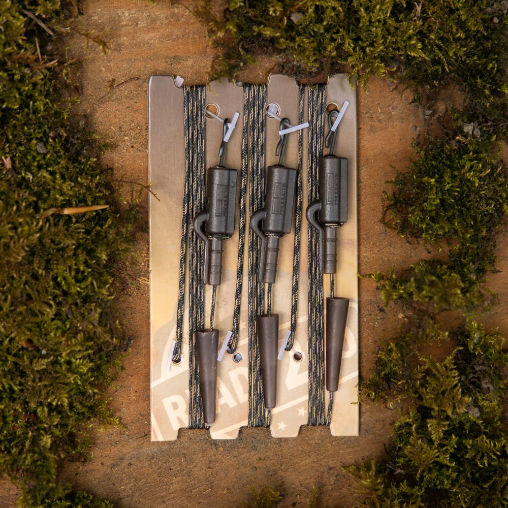PB Products R2g Sr Hit & Run Leadclip Leader 90 Gravel 3Pcs
