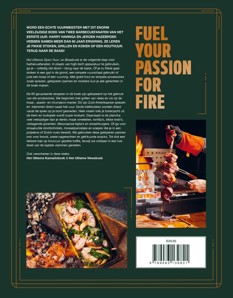 Smokin' Flavours Bbq Boek Open Vuur/Outdoor Cooking