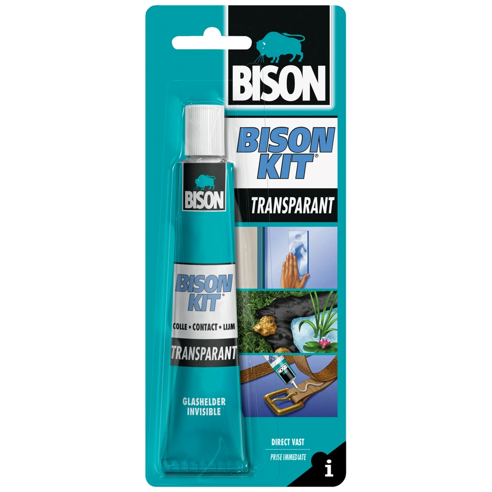 Bison Kit Transparant 50 Ml Tube Kaart