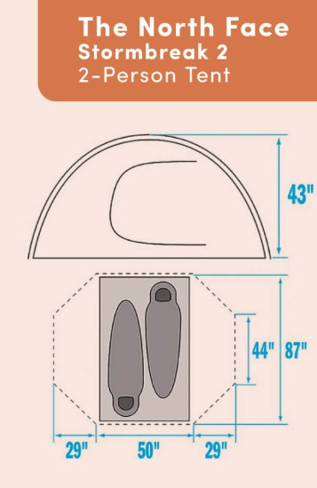 The North Face Tent Stormbreak 2