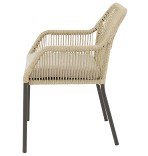 Leslie Living Stapelstoel Akita Beige