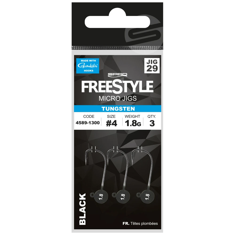 Spro Freestyle Micro Jigs Tungsten 1.8G #4