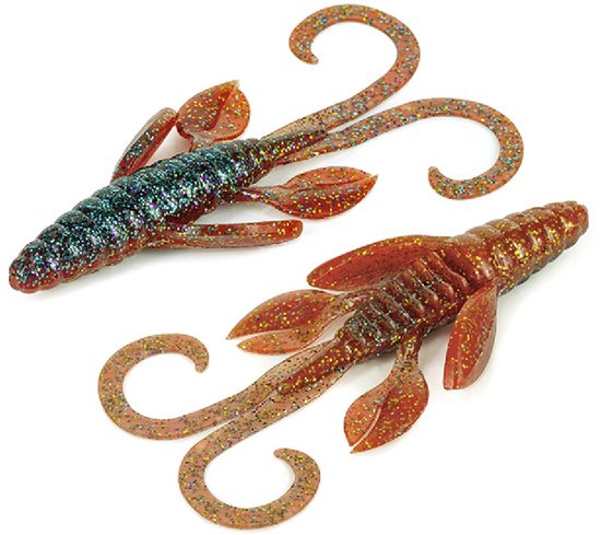 Molix Freaky Flip 4" Col. UV Metallic Back Orange